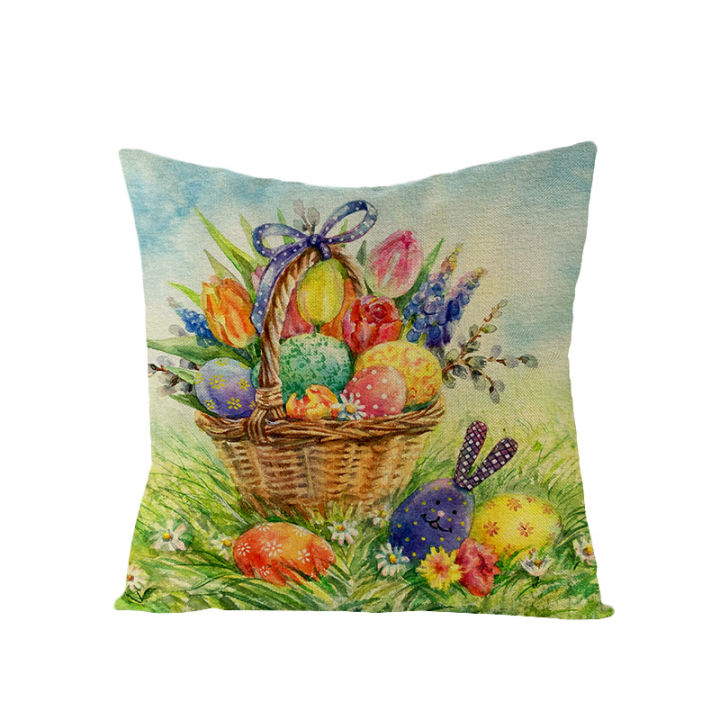 easter-party-diy-decor-pillow-covers-easter-eggs-bunny-printed-cushion-cover-kids-gift-home-decoration-linen-pillow-case-45x45cm