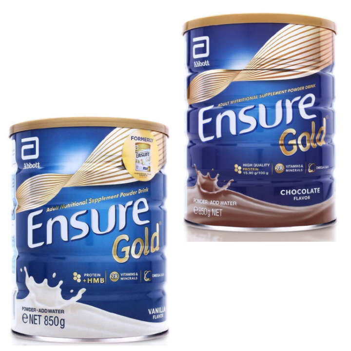 Ensure Gold Vanilla 850g And Chocolate 850g Bundle Of 2 Flavors Lazada Ph