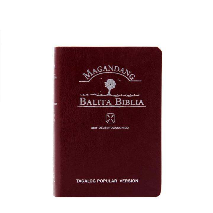 Bible House Magandang Balita Biblia Maroon Catholic Edition | Small ...