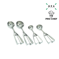 PRO CHEF ICE CREAM SCOOP ที่ตักไอศครีมสแตนเลส ที่ตักไอติม สคูป  รุ่น PRC1-BSK-DS