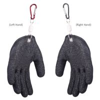 1pc Fishing Catching Gloves Left Hand Non-slip Puncture Scrapes Catch Mittens