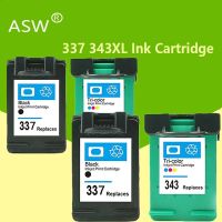 Pz27 ASW 343 337ตลับหมึกรีไซเคิลอะไหล่สำหรับ HP 337 343สำหรับ HP Photosmart 2575 8050 C4180 D5160 Deskjet 6940 D4160ตลับหมึก