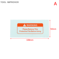 TOOL IMPROVER 5pcs อะไหล่ welding SHIELD ฝาครอบเลนส์ป้องกันแผ่นสำหรับหมวกนิรภัยเชื่อม