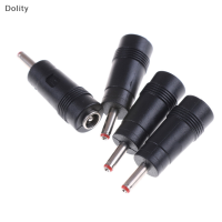 Dolity 4pcs DC Power 3.5x1.35มม.ชายถึง5.5x2.1มม.ตัวเชื่อมต่ออะแดปเตอร์หญิง