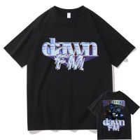 Dawn FM Hoodies The Weeknd Print T Shirt Male Harajuku Hip Hop Tshirt Short Sleeve Men Vintage Oversized Crewneck T-shirts XS-4XL-5XL-6XL