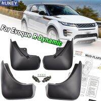 4ชิ้นเซ็ตรถ Mud Flaps ด้านหน้าด้านหลัง Mudguards สำหรับ Range Rover Evoque L551 2019 2020 Splash Guards Fender Mudflaps