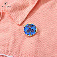 JOJO S Bizarre Adventure Lapel Pin Blue Ladybug การ์ตูนเคลือบอะนิเมะกระเป๋าเป้สะพายหลัง Badge เสื้อผ้าอุปกรณ์เสริมกระเป๋าอุปกรณ์เสริมของขวัญสำหรับเพื่อน