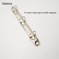 DIY 3 holes binder clip for A4 B5 notebook D style rings clip school supplies for spiral notebook clip Note Books Pads