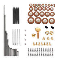 ชิ้นส่วนซ่อมแซ็กโซโฟน Parafusos E Molas Kit, Alto Sax,เครื่องมือ DIY,เครื่องมือ Woodwind Instrument Acessórios, 119Pcs Por Conjunto