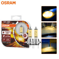 OSRAM Fog Breaker H7 H3 H4 H1 H8 H11 H16 9005 9006 12V 55W 2600K Headlight Car Bulb HiLo Beam +60 Light +200 Yellow (2pieces)