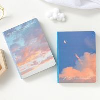 Hand ledger sky realm notebook ins scenery girl heart hand book simple literature and art small fresh and exquisite diary