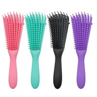 Eight Claw Comb New Style Hairdressing Multi Functional Styling Smooth Hair Massage Comb Plastic Anti Static