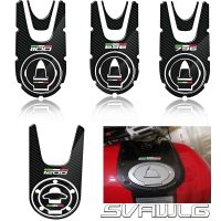 For Ducati Monster 696 796 821 1100 1200 Diavel 3D Carbon-look Motorcycle Gas Cap Sticker Tank Pad Protector