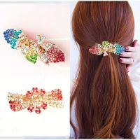 [COD] Factory direct Korean version of hair accessories bow rhinestone spring hairpin 10 yuan store stalls supply wholesale