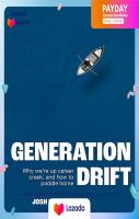 หนังสืออังกฤษใหม่ Generation Drift : Why were up career creek and how to paddle home [Hardcover]