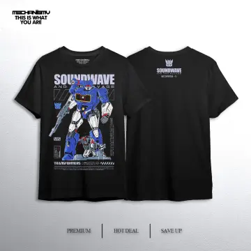 Soundwave Transformers T shirts Best Price in Singapore Apr