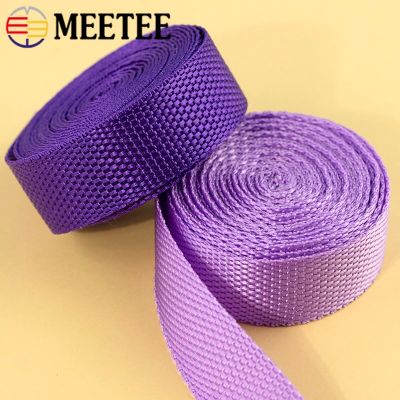 ：“{—— 10Meters 20-50Mm PP Polypropylene Weing Tapes For Strap 1.1Mm Thick Nylon Bag Safety Belt DIY Clothes Sewing Accessories