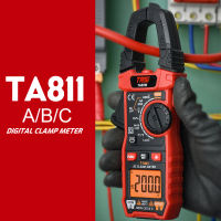 Diymore Digital Clamp Meter TRMS 6000นับ 600A DC AC Current AC/DC แรงดันไฟฟ้า NCV Capacitance Resistance Tester