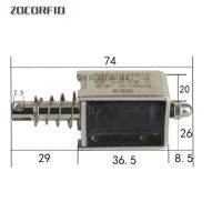 ขดลวดแม่เหล็กไฟฟ้าแบบดึง Dc6v 0.8n 5ชิ้น/ล็อตของแท้ DC12V 12V 24V