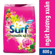 HCMBột giặt Surf 800g hương nước xả vải Ngát hương xuân