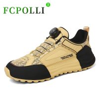 ○✴☏ 2023 New Arrival Golf Sneakers Man Top Quality Athletic Shoes Men Quick Lacing Golf Shoes for Mens Comfortable Golf Training