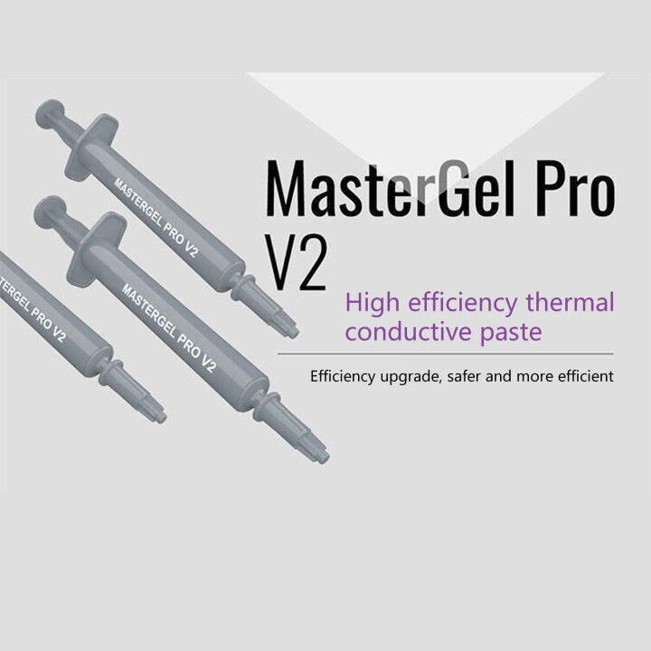 Cooler Master Thermal Grease Paste Silicone Mastergel Pro V2 for CPU