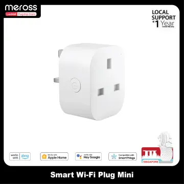 Smart Plug Mini - meross 13A WiFi Plugs Works with Alexa, Google Home,  Compatible with SmartThings Wireless Remote Control Timer Plug No Hub  Required