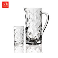 RCR LAURUS Drink Set 7ชิ้น แก้วน้ำ แก้วคริสตัล แก้วหนาพิเศษ แก้วอิตาลีนำเข้า