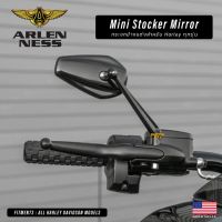 **ฟรีส่งผ่อน0%** Arlen Ness - Mini Stocker Mirrors กระจกข้างแต่งสำหรับ Harley ทุกรุ่น #กระจกข้างมอเตอร์ไซค์  #กระจกมองข้างแต่ง  #กระจกข้าง  #ของแต่งมอไซค์