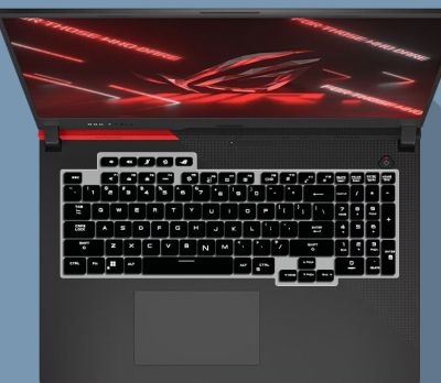 Laptop Keyboard Cover skin for ASUS ROG Strix G17 2023 G713 G713QR G713QE G713RC G713RM G713PV G713QC G713RW G713PI 17.3 inch Basic Keyboards
