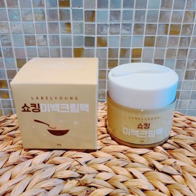 Label Young Shocking Whitening Cream Pack 50 g