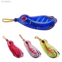 ▬■ Modified 14 Cray Frog Upward Blood Trough Hook Color Silicone Ray Frog Luya Bait Lei Frog Double Color Ray Frog Luya Soft Bait