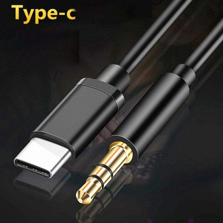 Usb Type C To 3.5mm Aux Audio Cable Headset Speaker Car For Samsung 20