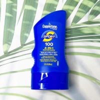 โลชั่นกันแดด กันน้ำ กันเหงื่อ SPORT Sunscreen Lotion 4-in-1 Performance, SPF 100, 89g (Coppertone®)