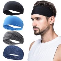 【CW】 Girls Men 39;s FashionSweatband Breathable Sweat absorbent Headband Super Elastic Soft and SmoothYoga Gym ！