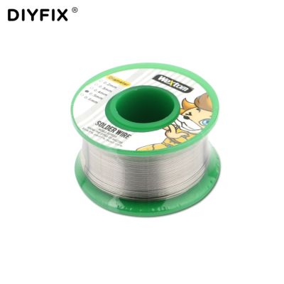 DIYFIX 0.5มิลลิเมตรลวดบัดกรี6337ฟลักซ์0.05 ดีบุกตะกั่วบัดกรีลวดบัดกรีเชื่อมฟลักซ์ลวดดีบุกรีล S Pool บัดกรีอุปกรณ์