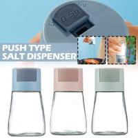 1PC 0.5g Metering Salt Shaker Push Type Salt Dispenser Tank Salt Sugar Z3N9