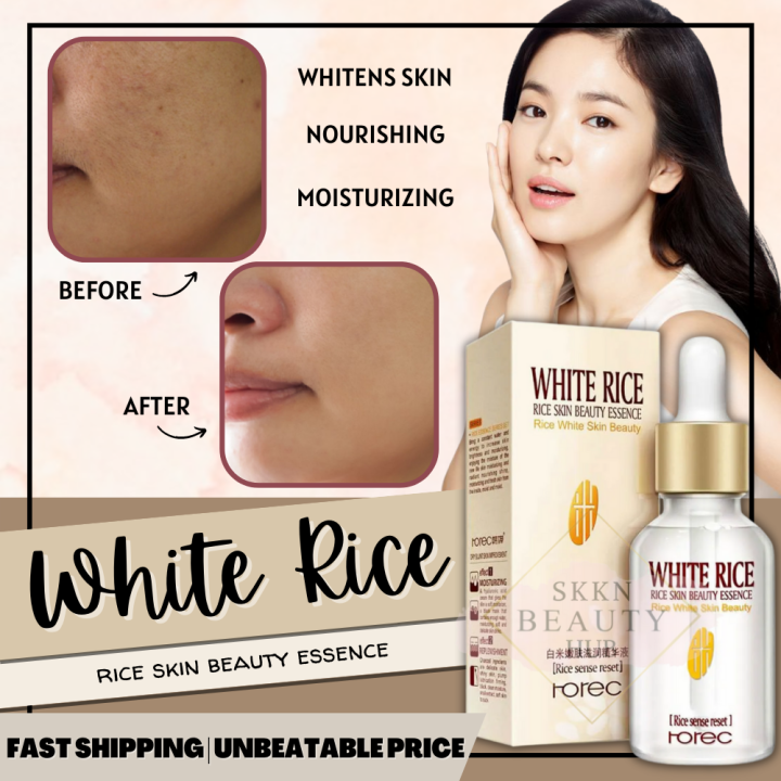 Authentic Rorec White Rice Skin Beauty Face Serum Pores Minimizer