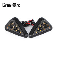 ไฟเลี้ยว LED Universal IndicatorTriangle Flush Mount สำหรับ Kawasaki Honda BMW S1000R S1000rr Blinker อุปกรณ์เสริม