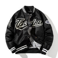 Hip Hop Baseball Jacket Men Women Embroidery Jacket Letter Streetwear Jacket Fashion Vintage Windbreaker Couples Spring Autumn