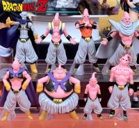 ZZOOI 8PCS Manga Dragon Ball Z Anime Figures Majin Buu PVC Action Figurines Collectible 7-10CM Model Toys for Children Christmas Gift