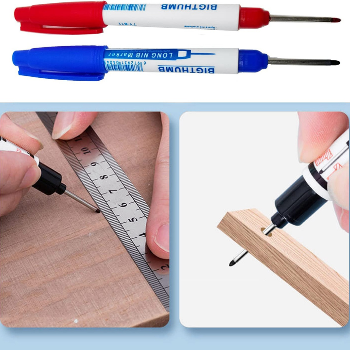 8pcs-waterproof-deep-reach-markers-long-nose-marker-permanent-markers-and-marker-pens-in-2mm-felt-tip-30mm-reach