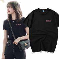 REBUILD Lisa BLACKPINK เสื้อผู้หญิง เสื้อเชิ้ตแขนสั้น เกาหลี แฟชั่น ใส่สบายๆ สินค้ามาใหม่  22042011