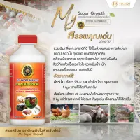 มาย ซูเปอร์ โกรว์ธ MY SUPER GROWTH  ของแท้100% สารเสริมการเจริญเติบโตสำหรับสัตว์