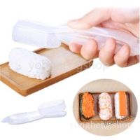 【Ready Stock】 ⊕♨► C14 Sushi Mold Onigiri Rice Ball Maker Sushi Mold Bento Rice Ball Making Tool DIY Sushi Maker with Handle Kitchen Supplies