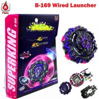 Burst Superking B-169 Spinning Top B169 Gyroscope Variant Lucifer .Mb 2D With Launcher Metal Fusion Toy Fight Gyro Kids Gifts