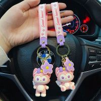 Disney cartoon baby fox key female cute net red car keys pendant sweethearts birthday gift pendant