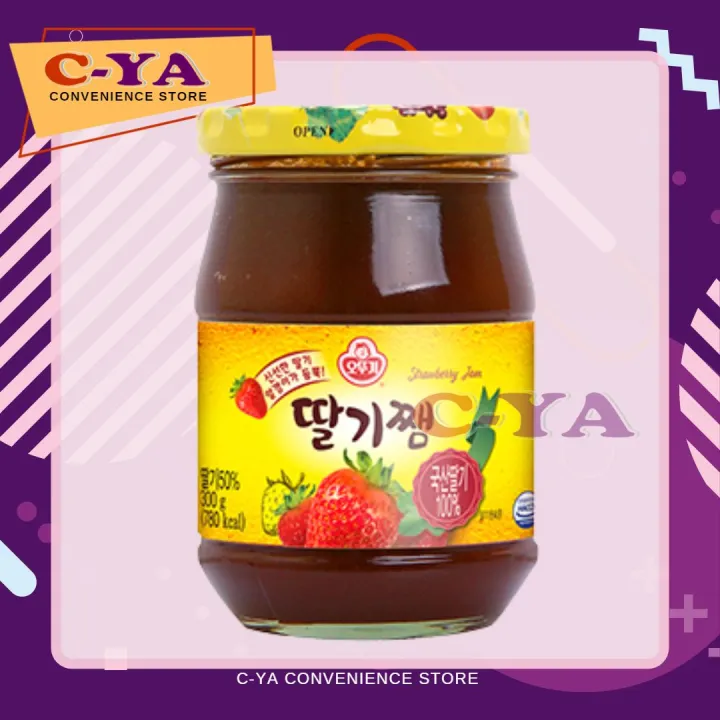 [OTTOGI] Strawberry Jam 300g/500g | Lazada PH