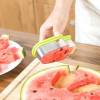 Popsicle Shape Watermelon Cutter Stainless Steel Creative Design Cutting Watermelon Salad Fruit Slicer Cutter Kitchen Gadgets