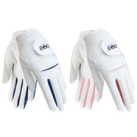 Golf Gloves Kids Left Hand Right Hand Golf Glove Boys Girls Solf Leather Breathable 1 Pair